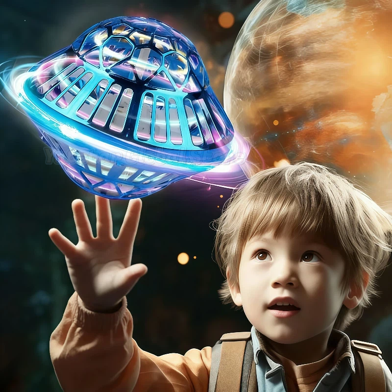 Drone Beacon Light - Flying Orb Boomerang Ball Flying Spinner