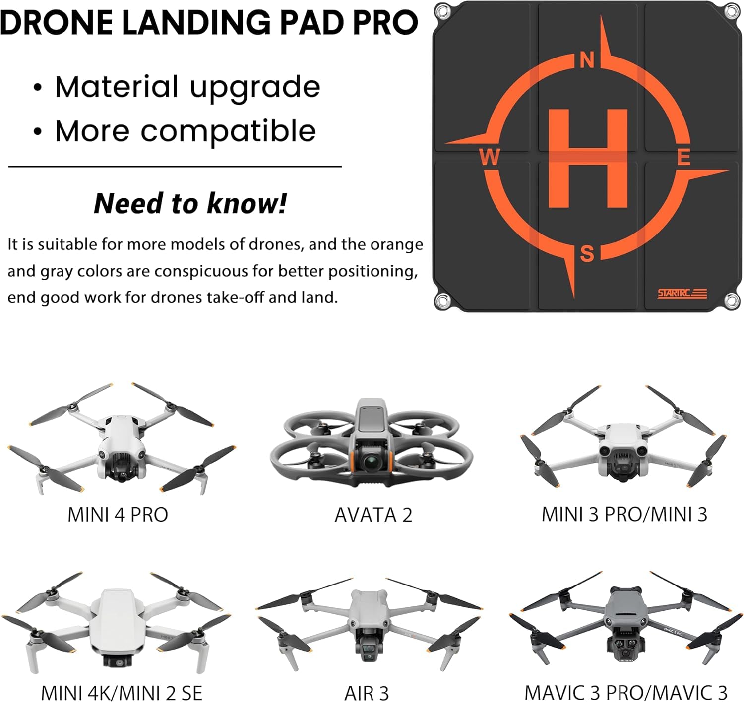 STARTRC Drone Landing Pad, Uni – обзор и цена Drone Landing Pad