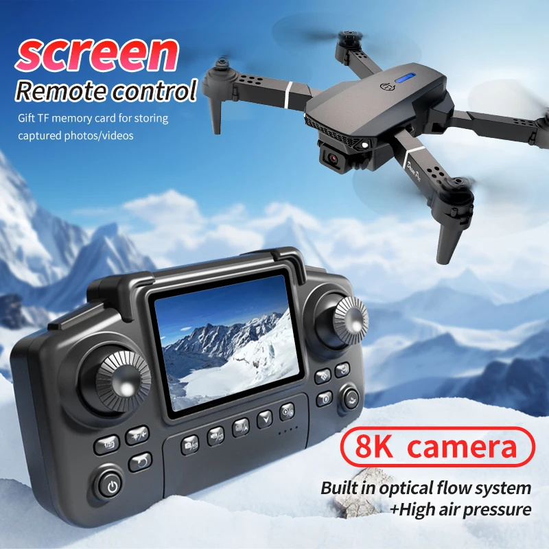 Professional E88 PRO Drone wit – обзор и цена Drone Controller Screen