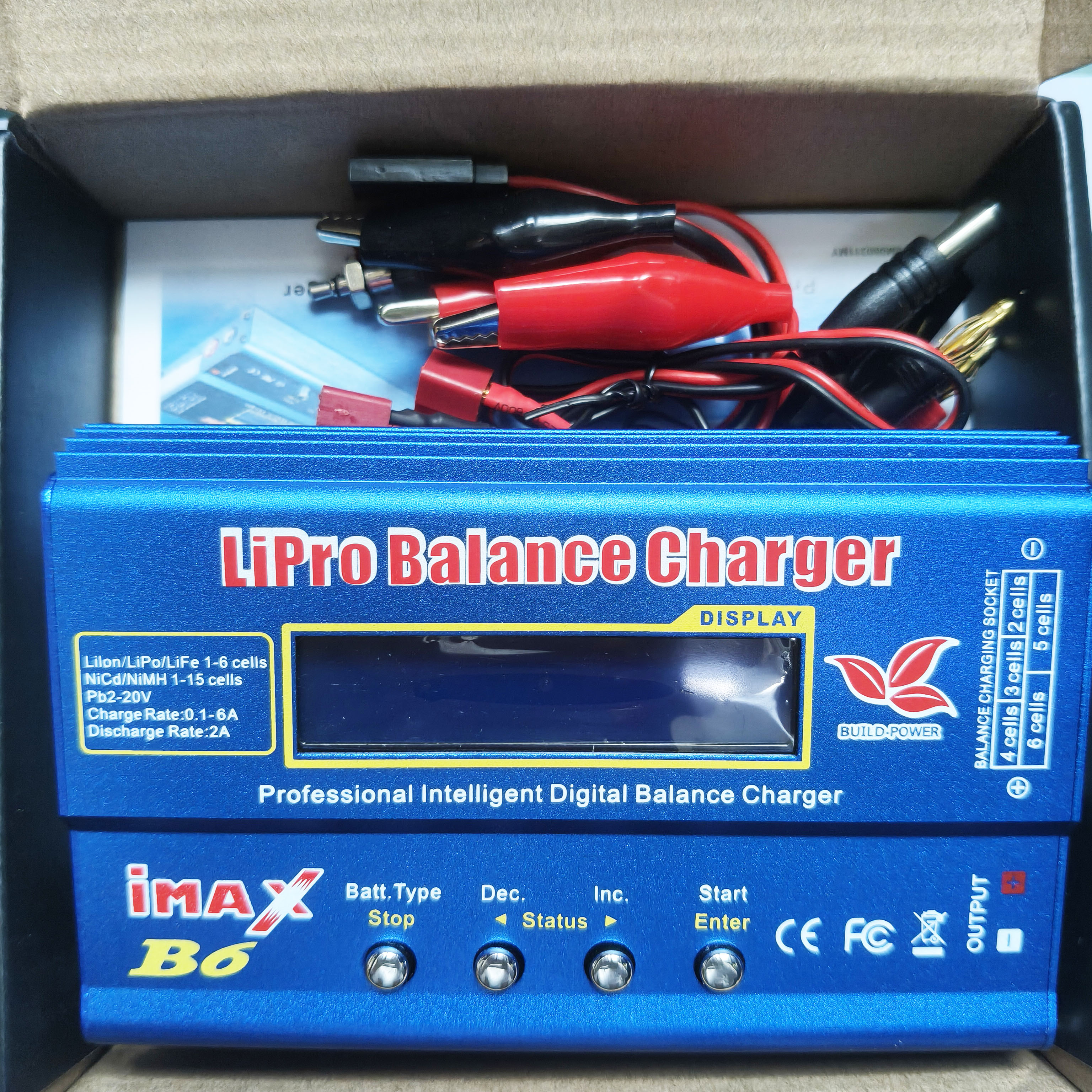 IMAX B6 / B6AC 80W T/XT60plug  – обзор и цена Drone Battery Charger