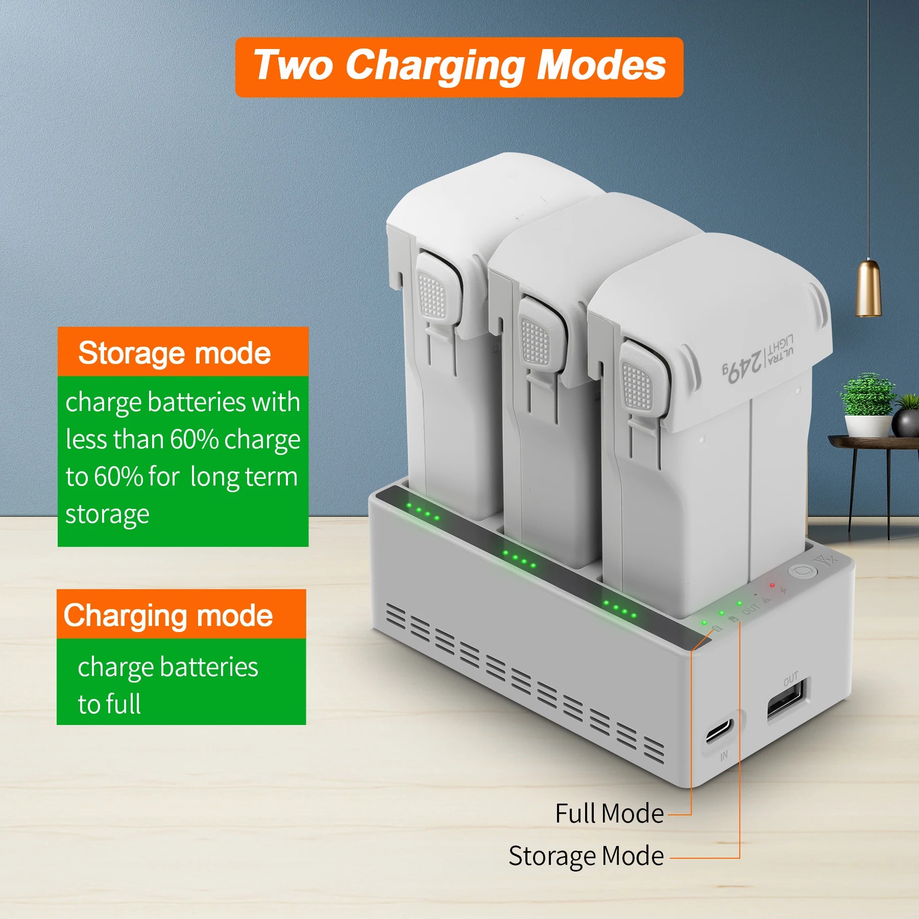 For DJI LITO 1/X1 Drone Batter – обзор и цена Drone Charging Hub