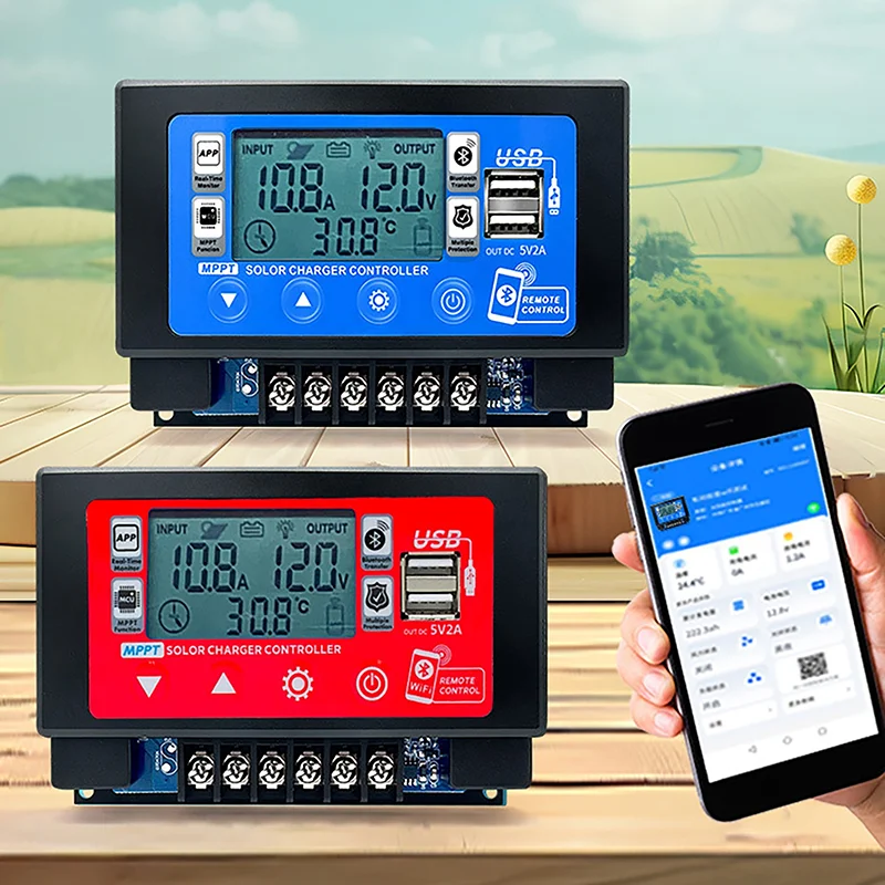 30A 60A Bluetooth WiFi Solar C – обзор и цена Drone Solar Charger