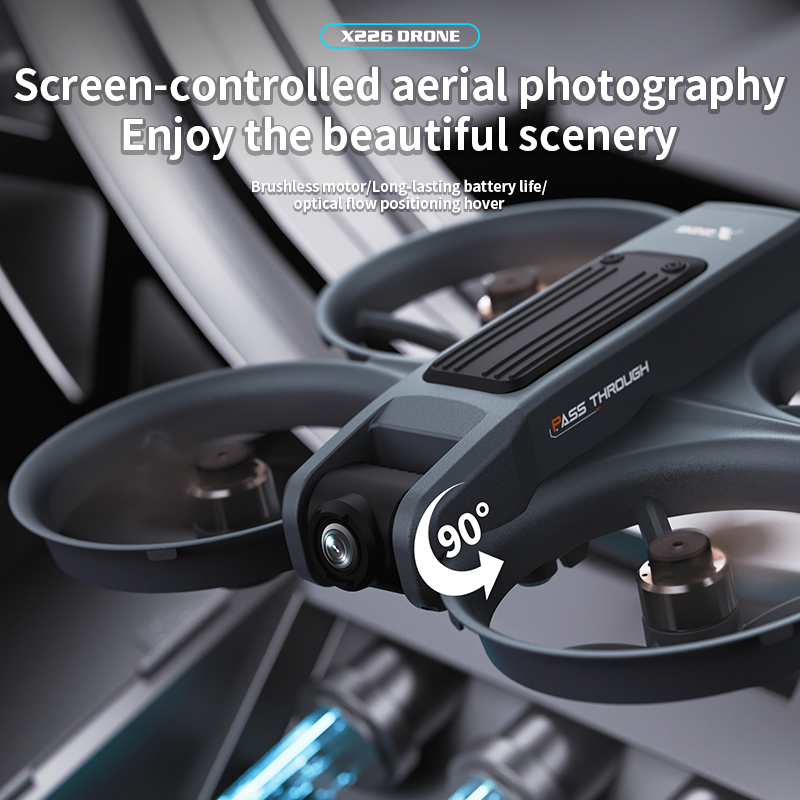 NEW X226 RC Drone 2.4G 5G WIFI – обзор и цена Drone Controller Screen