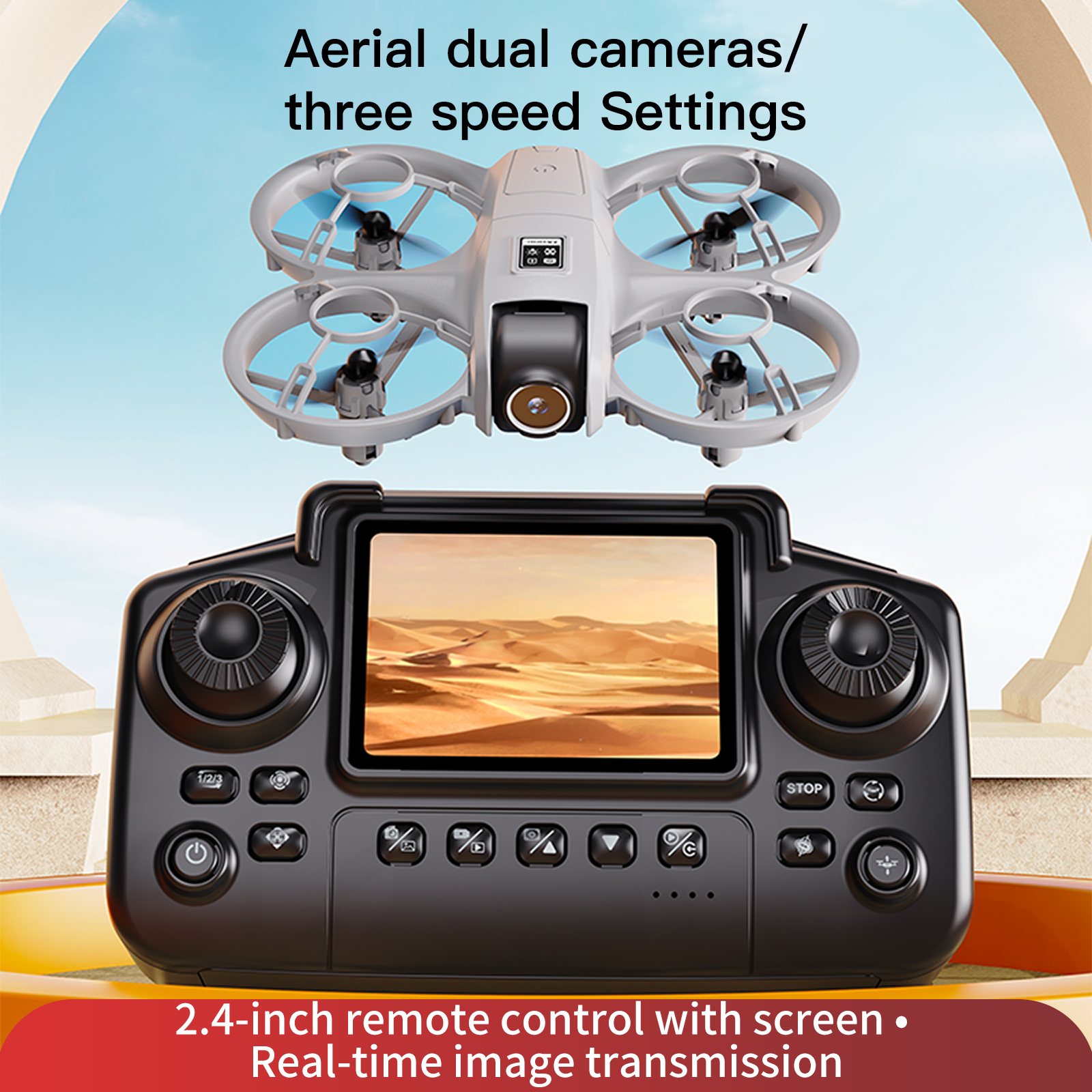 YL3 Remote-Controlled Drone wi – обзор и цена Drone Controller Screen