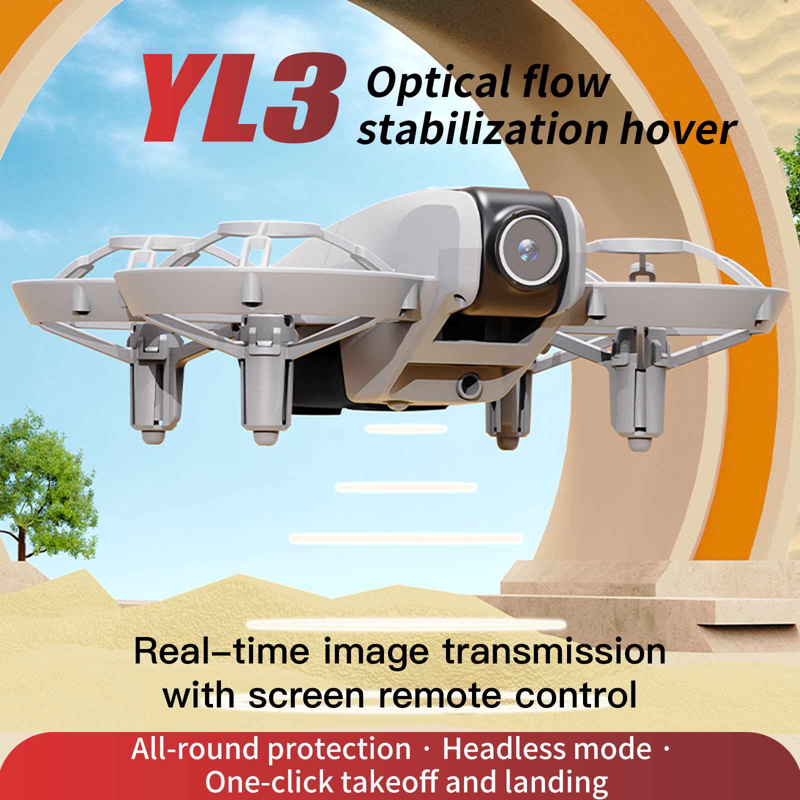 YL3 Remote-Controlled Drone wi – обзор и цена Drone Controller Screen