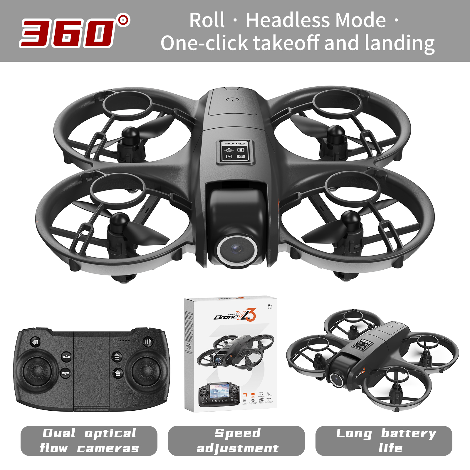 YL3 Remote-Controlled Drone wi – обзор и цена Drone Controller Screen