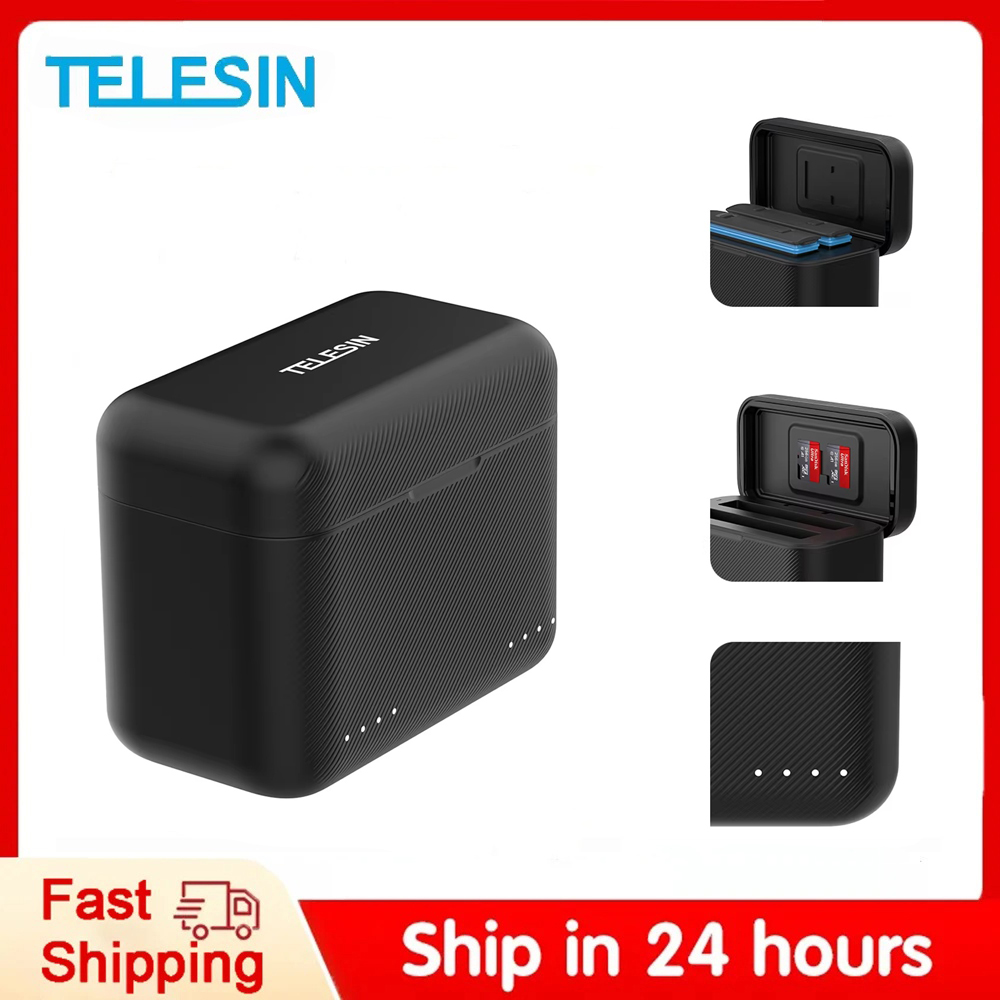 TELESIN For Insta360 X3 X4 Bat – обзор и цена Drone Charging Hub