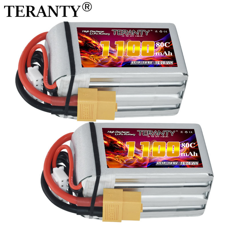 TERANTY 4S 1100mAh 80C/160C Li – обзор и цена Drone Power Bank