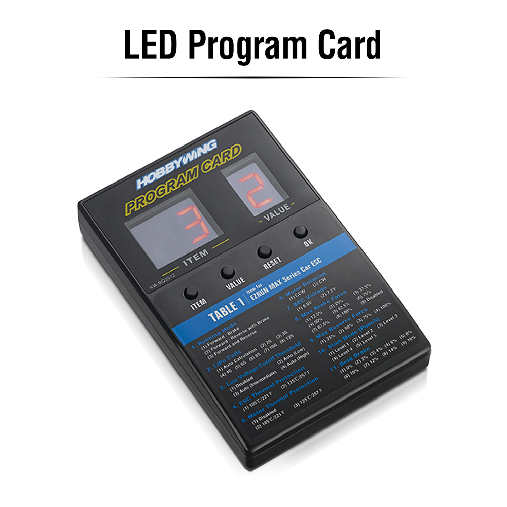 HOBBYWING Program Card LCD/LED – обзор и цена Drone Beacon Light