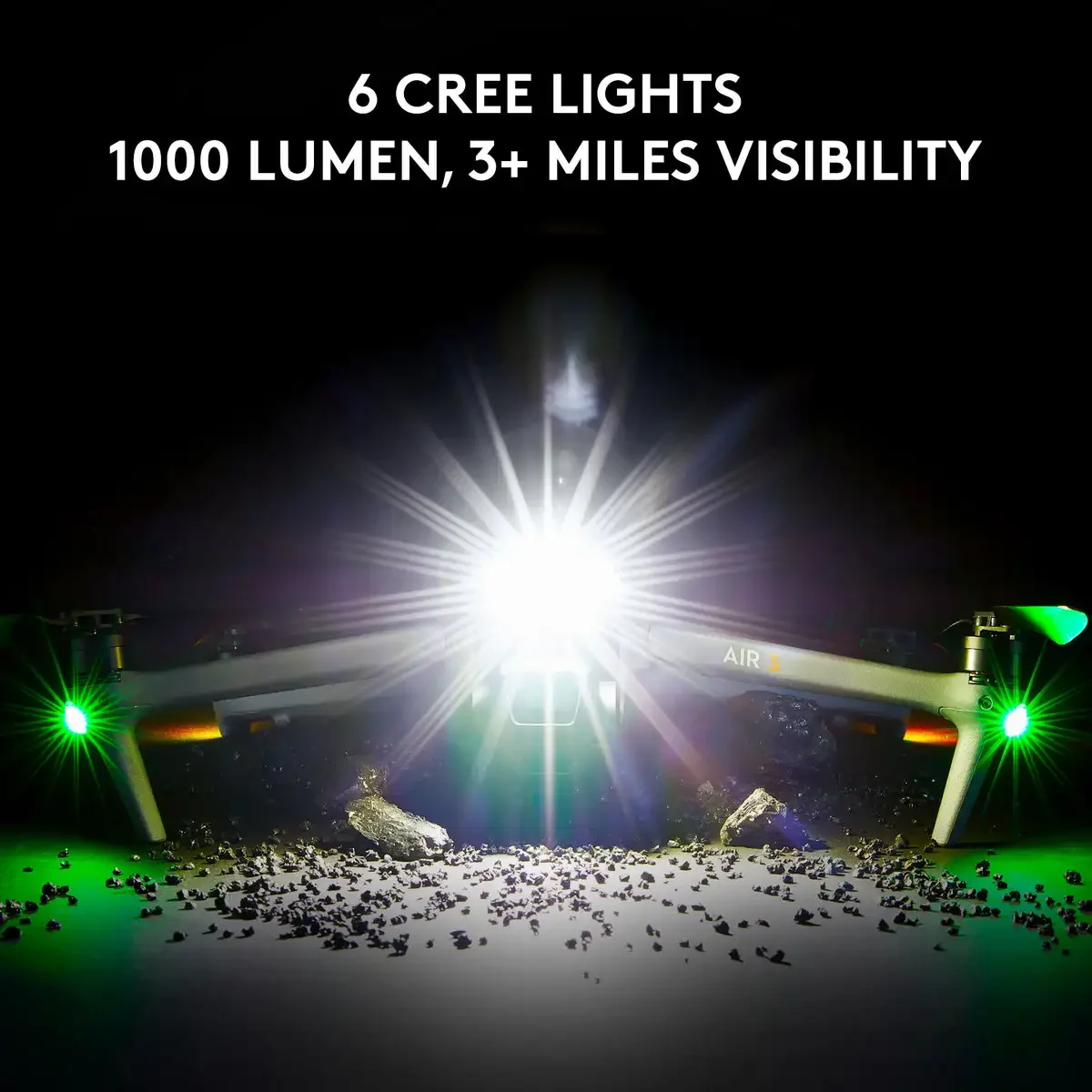 VIFLY Strobe Platinum - 6 Cree – обзор и цена Drone Strobe Light