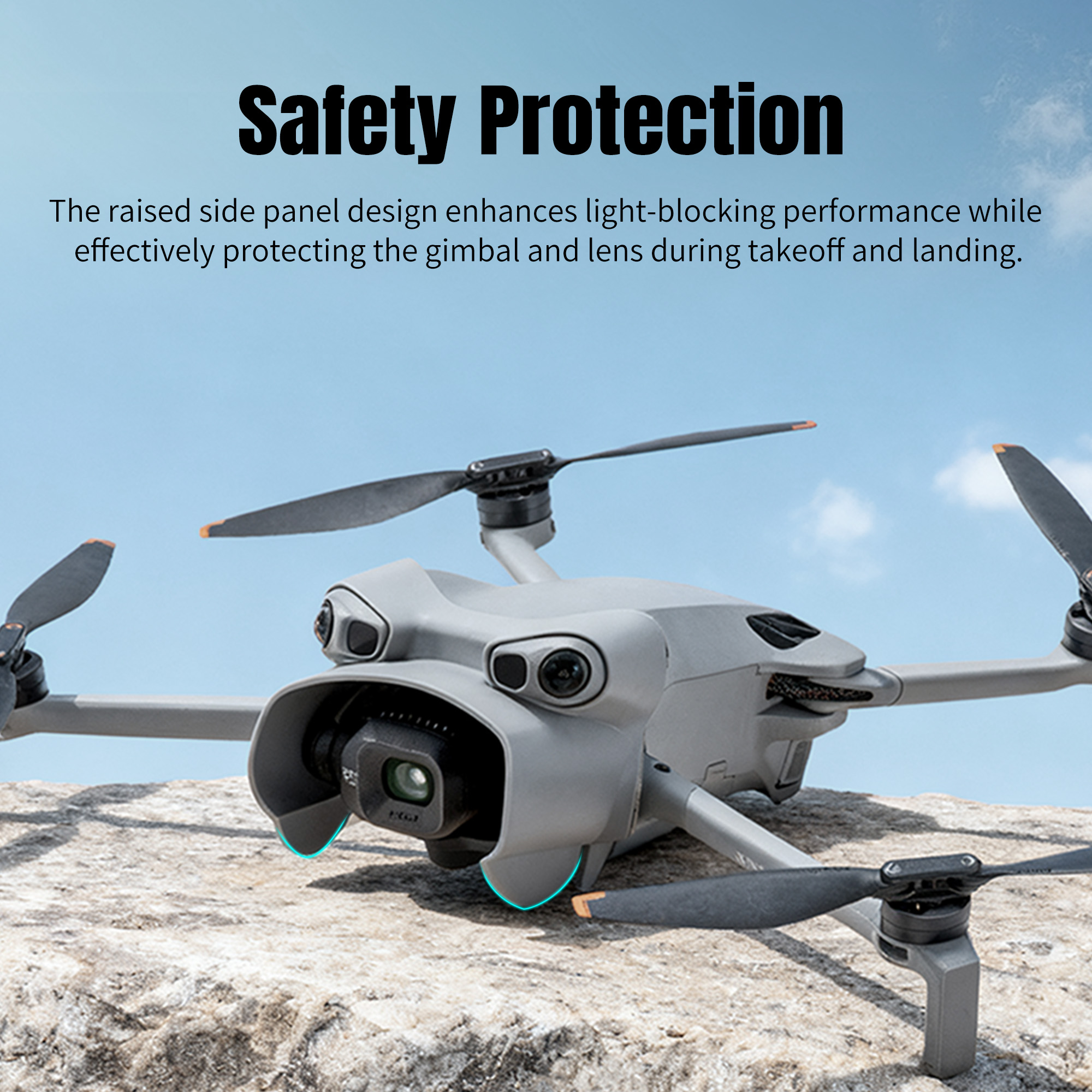 Sunshade Lens Hood For DJI Min – обзор и цена Drone Sun Shade