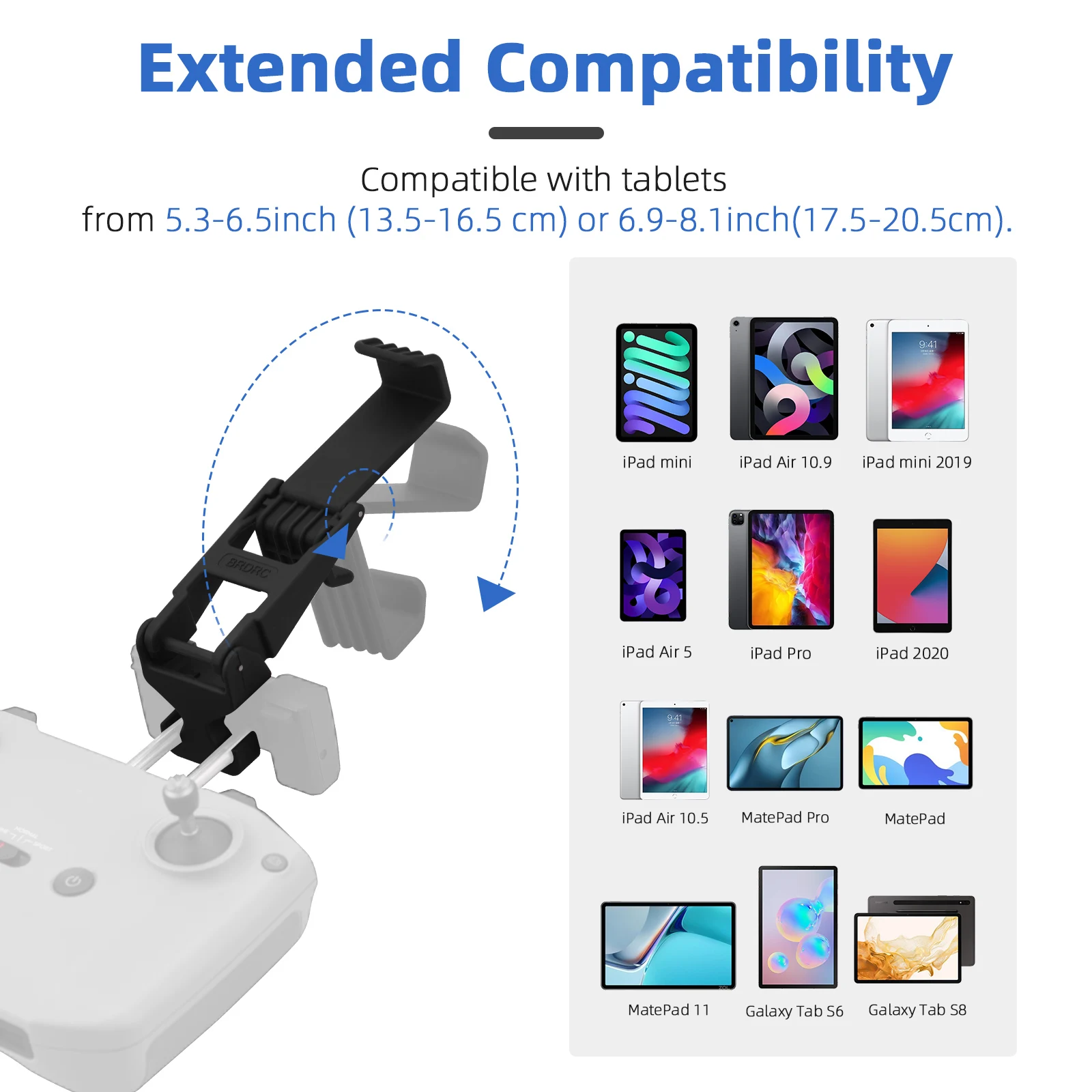 Tablet Extended Bracket Mount  – обзор и цена Drone Tablet Mount