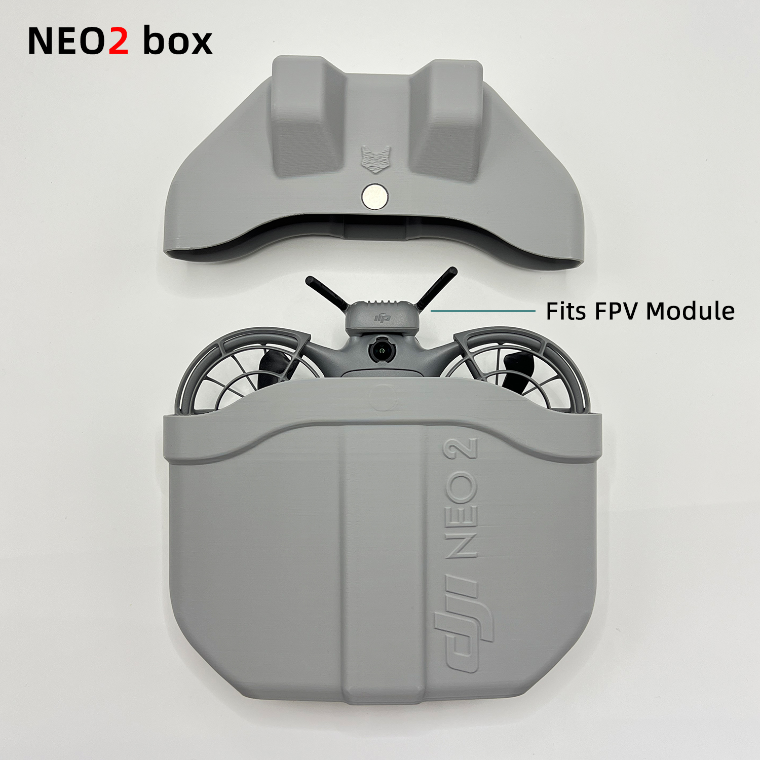 Magnetic Snap Lid Case for DJI – обзор и цена Drone Carrying Case