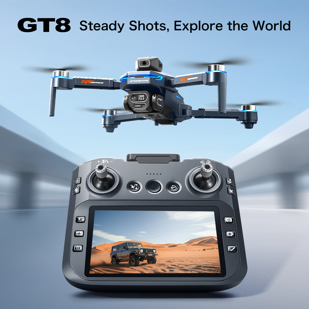 GT8 Obstacle Avoidance Aerial  – обзор и цена Drone Power Bank