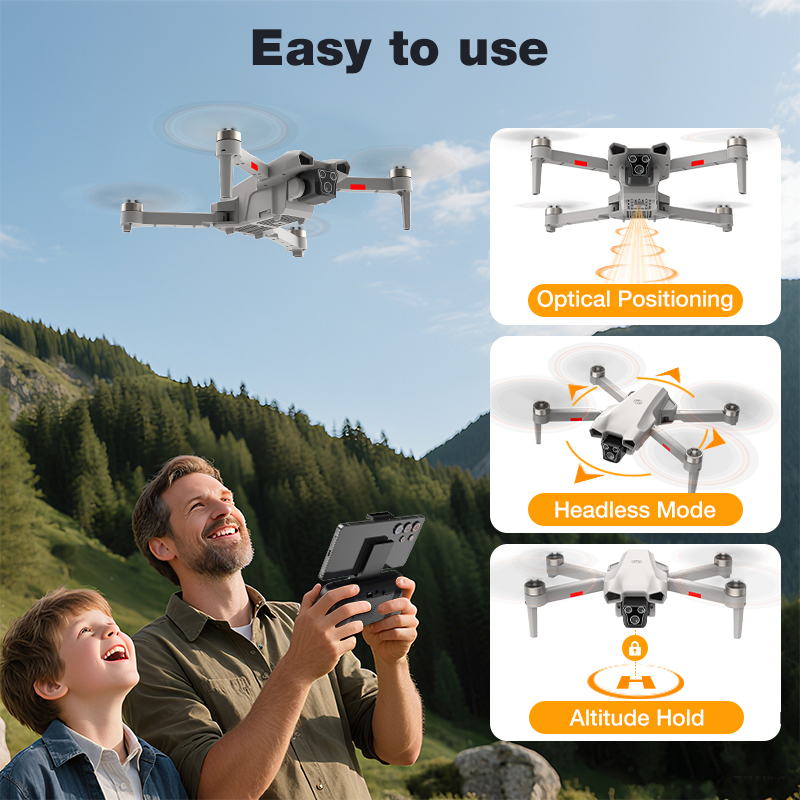 NEW Hot L017 Pro Drone Brushle – обзор и цена Drone Battery Adapter
