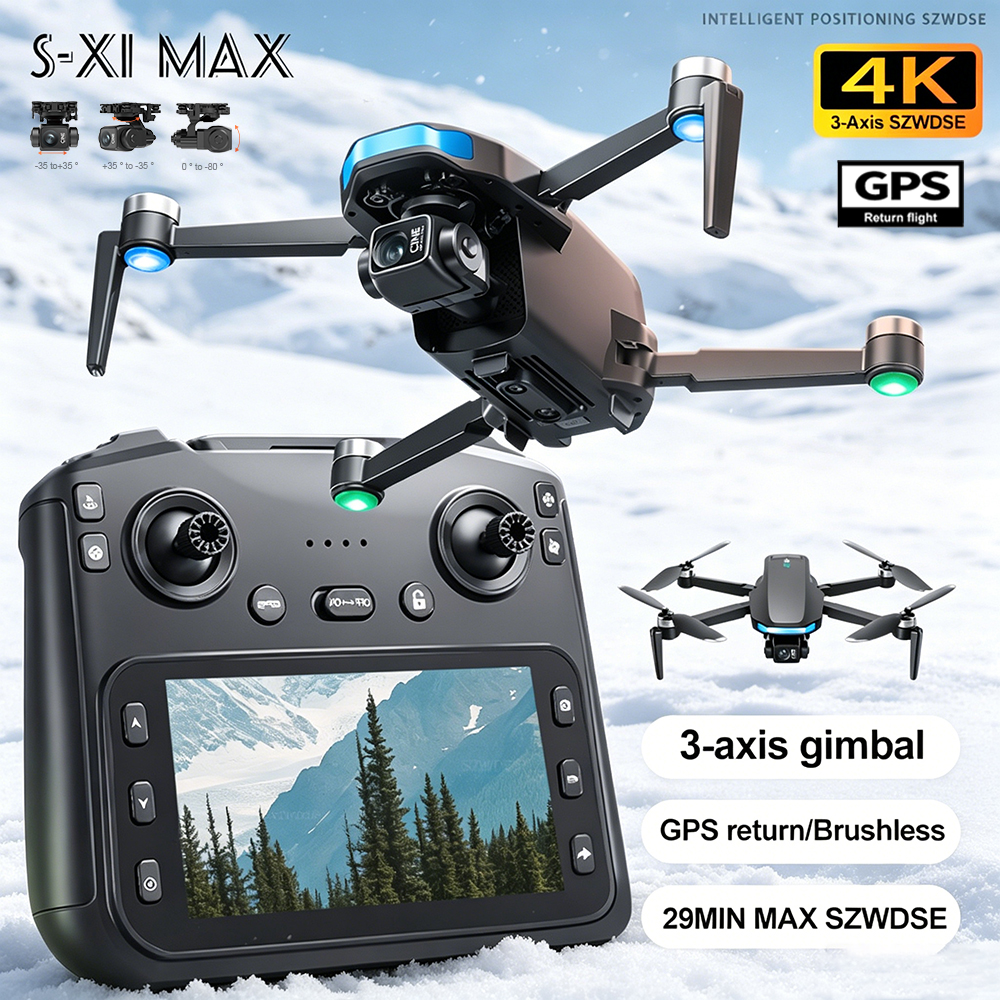 New S-X1 MAX Drone GPS 8K Prof – обзор и цена Drone Battery Adapter