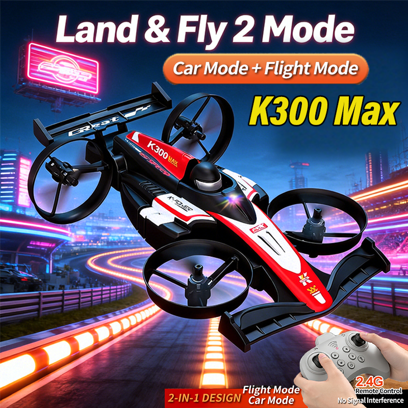 Mini RC Flying Car Transformab – обзор и цена Drone Beacon Light